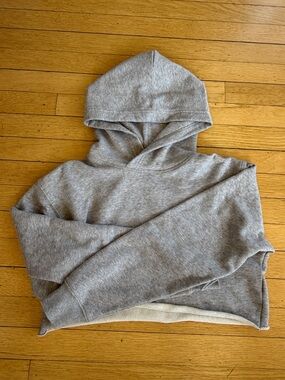 TNA Women’s Heather Gray Hooded Pullover